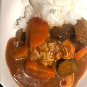 定番ごはん、ササミカレー